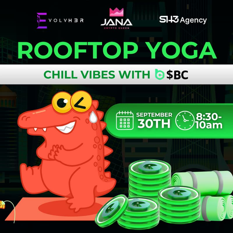 Cover Image for CHILL VIBES W BC.GAME | VIP ROOFTOP YOGA