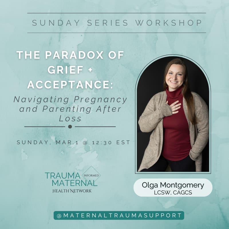 Cover Image for The Paradox of Grief + Acceptance: Navigating Pregnancy and Parenting After Loss