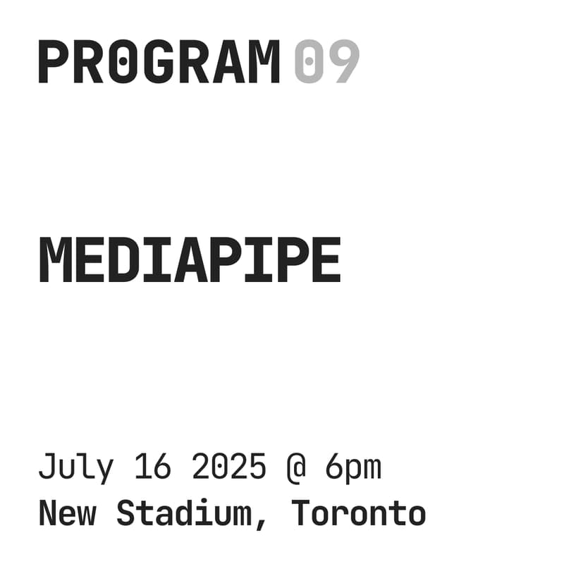 Cover Image for PROGRAM09: MEDIAPIPE