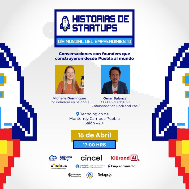 Cover Image for 📖 Meetup Intermedio: Historias de Startups - Día Mundial del Emprendimiento 🌎 🦾