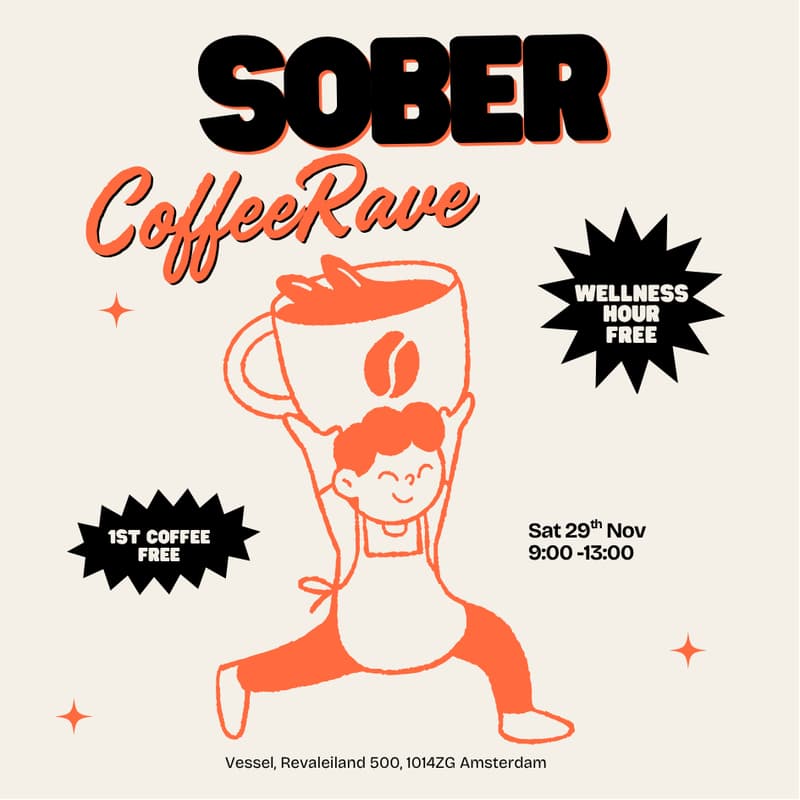 Cover Image for Sober Morning Coffee Rave☕🎶