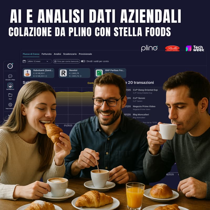 Cover Image for 🥐 Colazione da Plino – AI e analisi dati con il caso Stella Foods