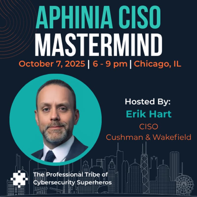 Cover Image for Chicago - Aphinia CISO Mastermind Dinner