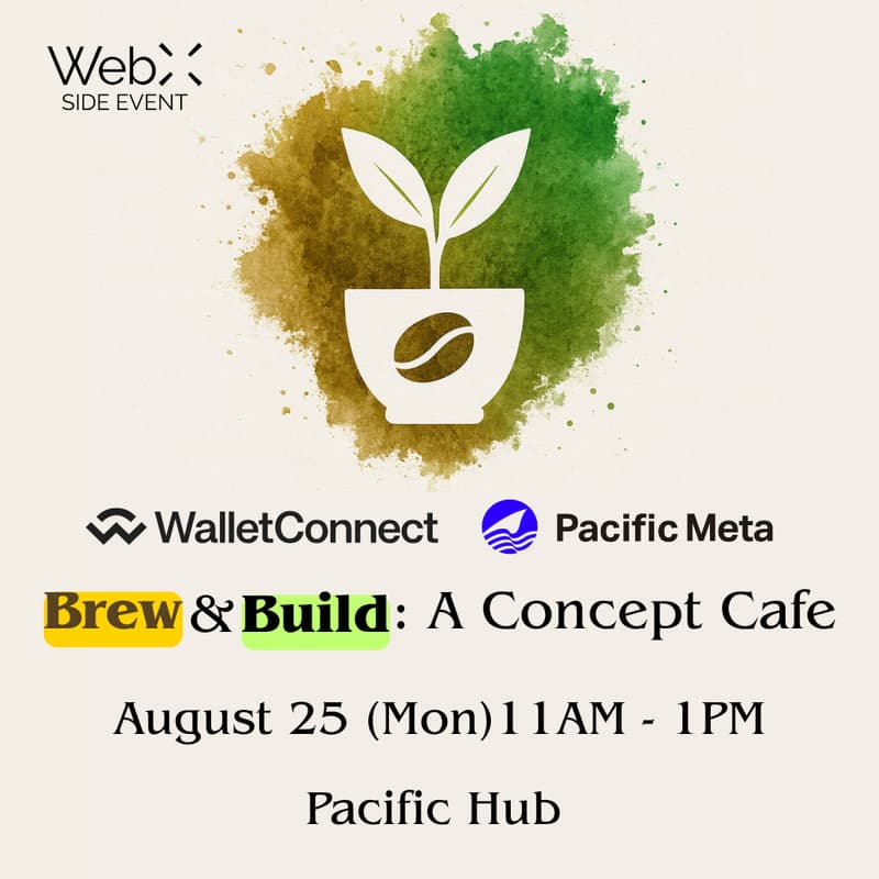 Cover Image for Brew & Build: A Concept Cafe by WalletConnect and Pacific Meta