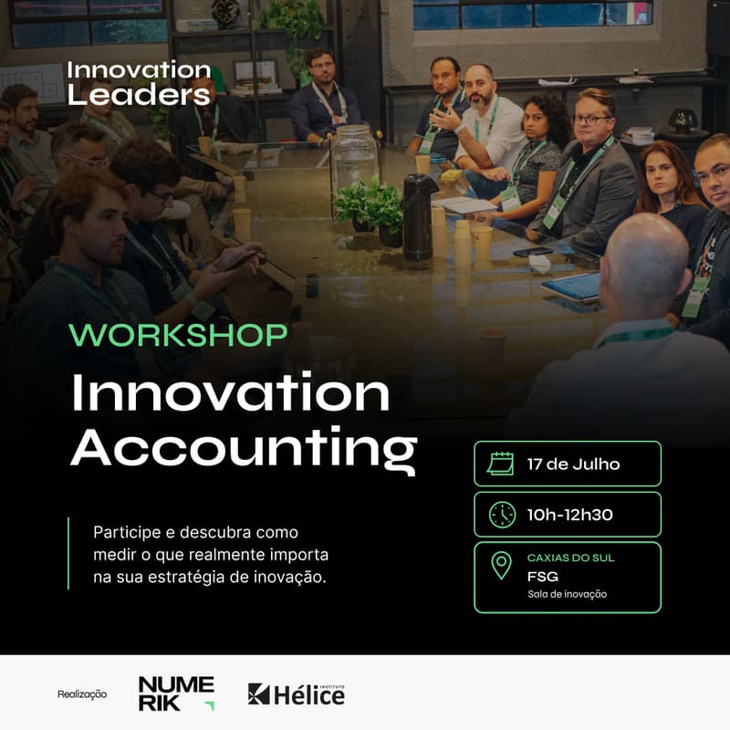 Cover Image for Workshop de Innovation Accounting | Caxias do Sul