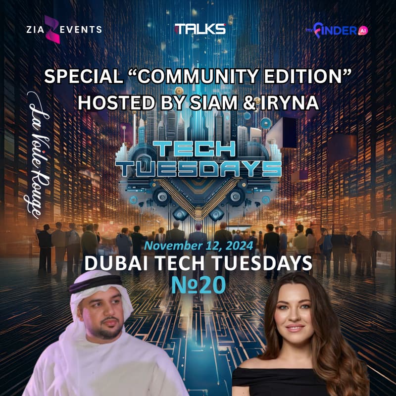 Cover Image for Dubai Tech Tuesdays No. 20 - Special "Community Introductions" Edition