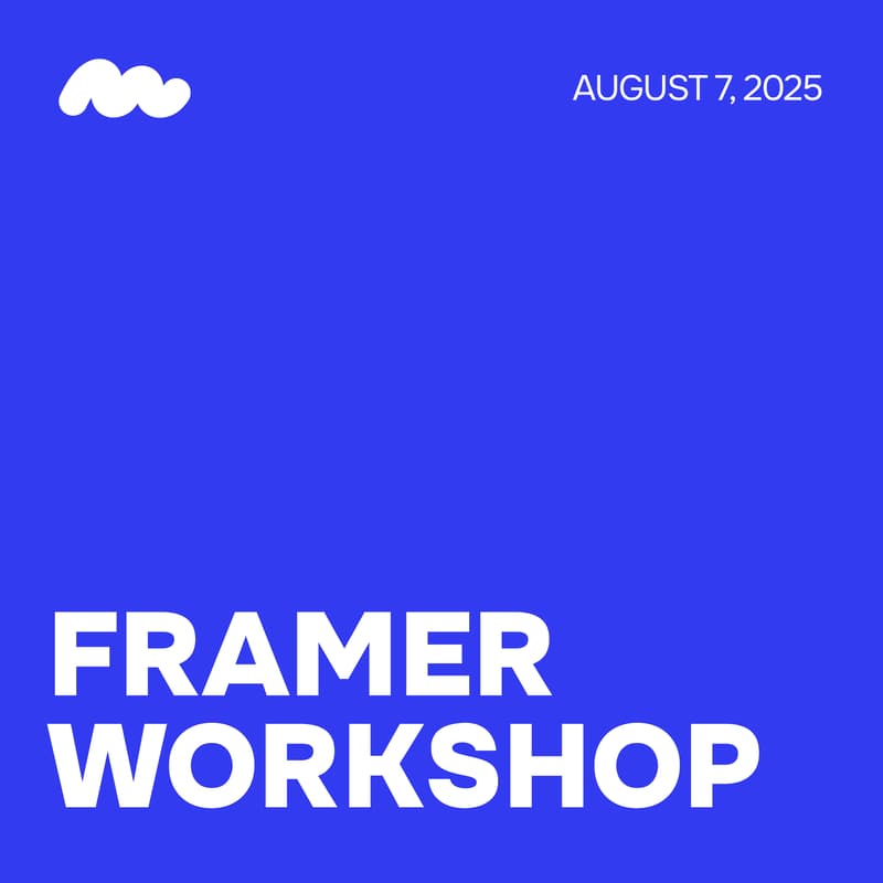 Cover Image for Design & Build Your Startup Landing Page on Framer