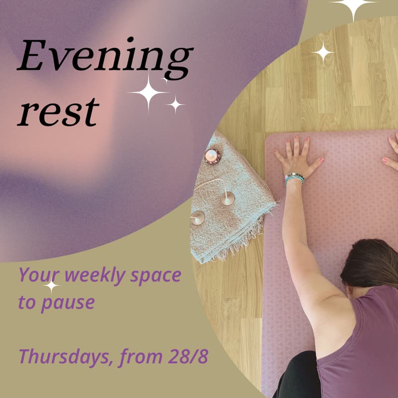 Cover Image for Evening rest. Series of gentle yoga classes