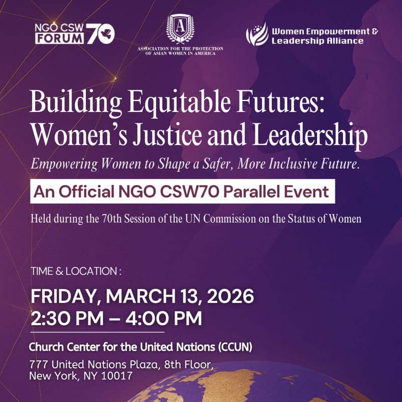 Cover Image for Building Equitable Futures: Women’s Justice and Leadership