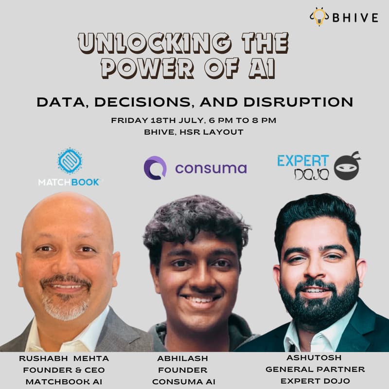 Cover Image for Unlocking the Power of AI: Data, Decisions, and Disruption