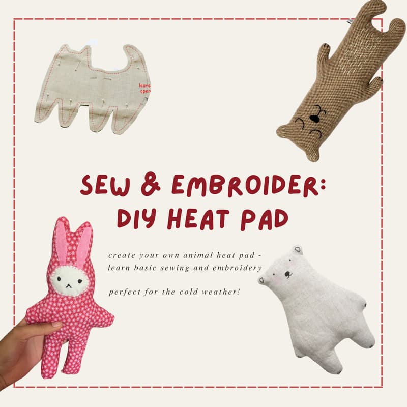 Cover Image for Sew & Embroider - DIY Heat Pad