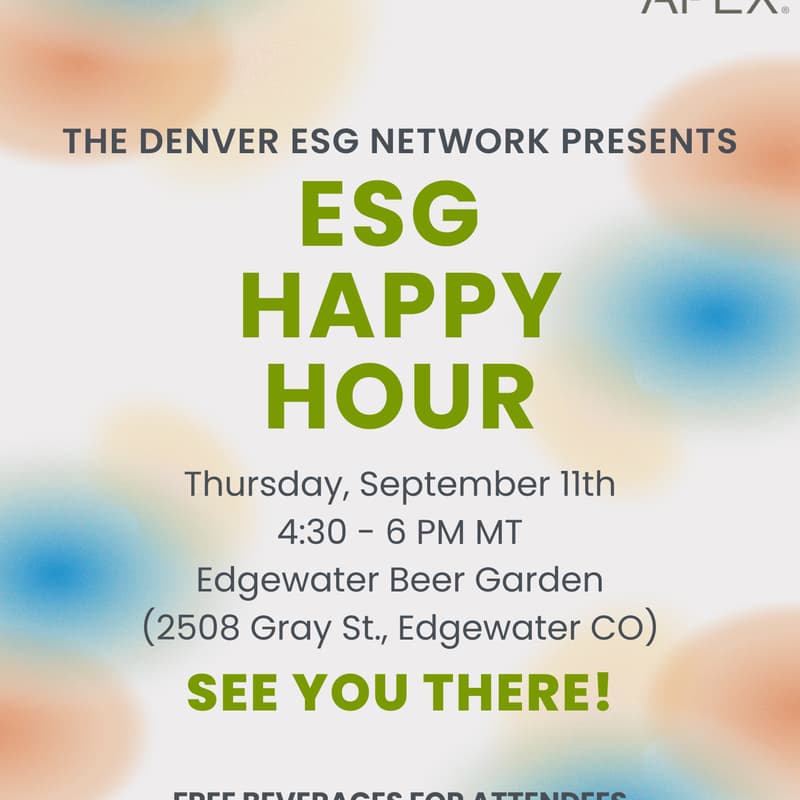 Cover Image for Q3 ESG Happy Hour