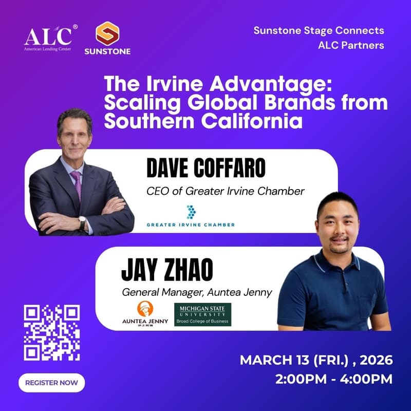 Cover Image for The Irvine Advantage: Scaling Global Brands from Southern California | Sunstone Stage Connects & ALC Partners