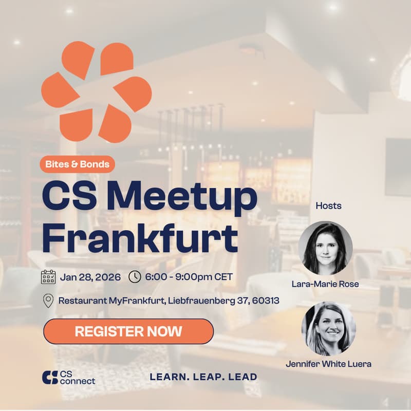Cover Image for Customer Success Meetup - Bites & Bonds | Frankfurt