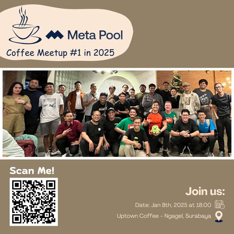 Cover Image for Meta Pool: Coffee Meetup #1 in 2025