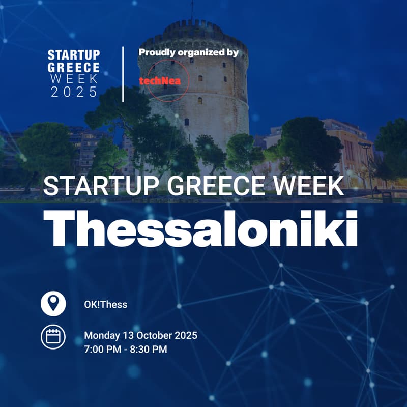 Cover Image for #StartupGreeceWeek Thessaloniki - TechNea