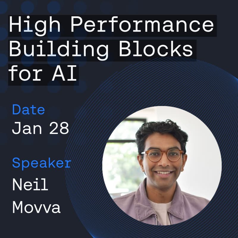 Cover Image for Kernels: High Performance Building Blocks for AI