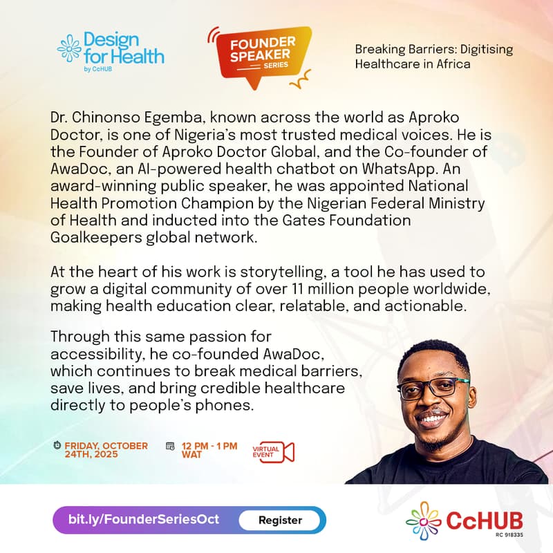 Cover Image for Founder Speaker Series