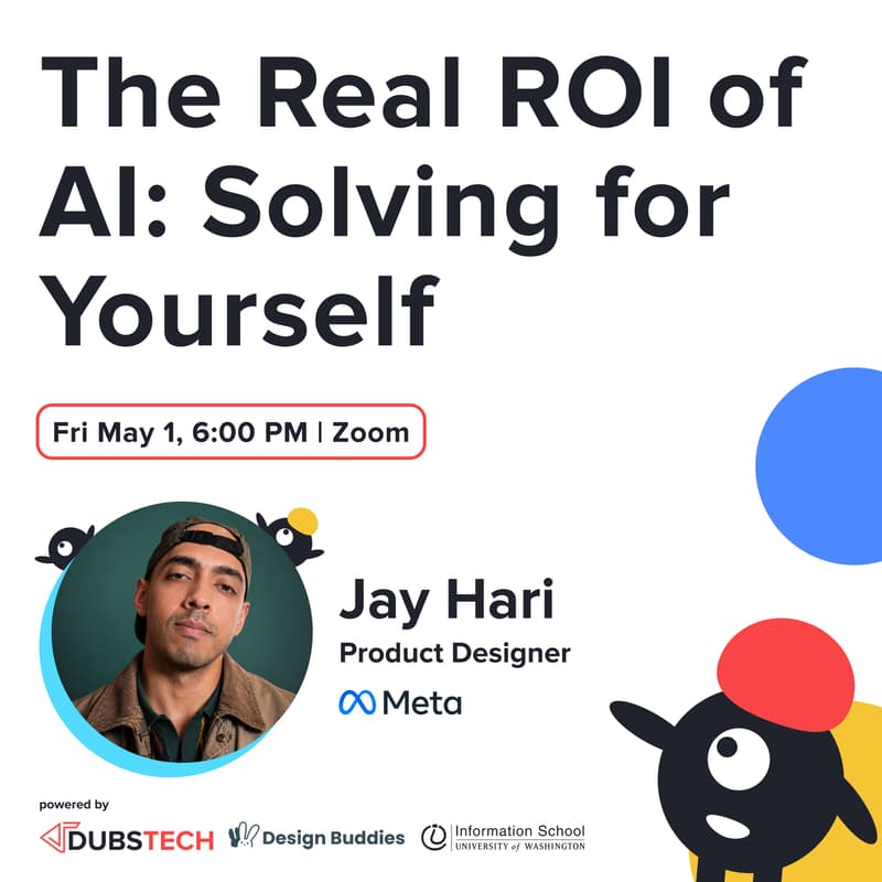 Cover Image for The Real ROI of AI: Solving for Yourself - Jay Hari, Meta