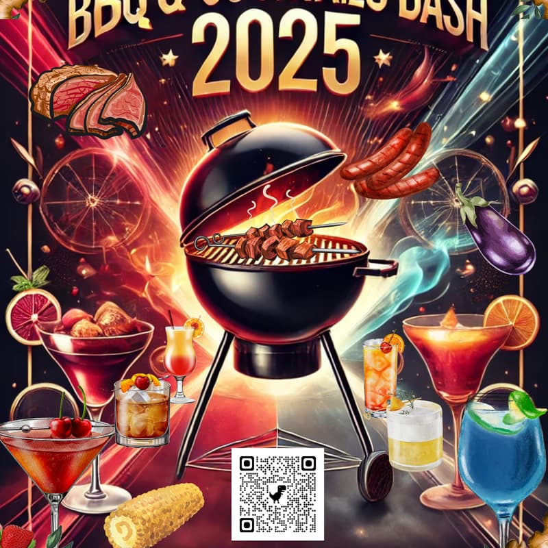 Cover Image for 2025🔥AI New Year Bash: BBQ & Cocktails🍢🍸