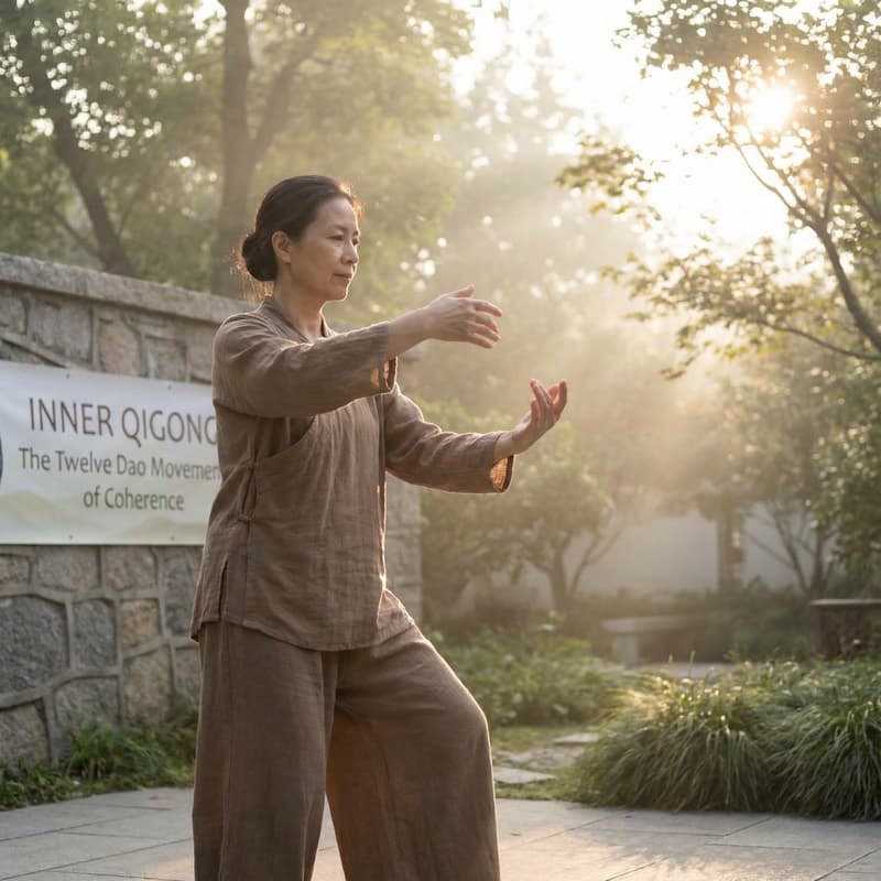 Cover Image for Inner Qigong: The Twelve Dao Movements of Coherence