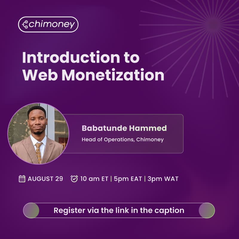 Cover Image for Introduction To Web Monetization