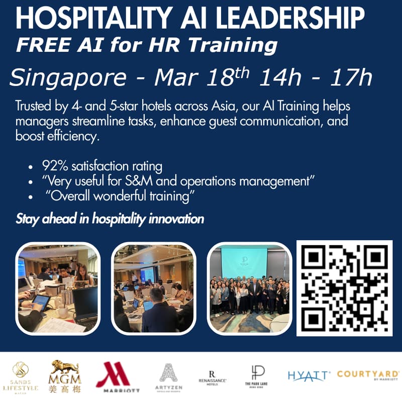Cover Image for AI for Recruitment Training for Luxury Hotels HR