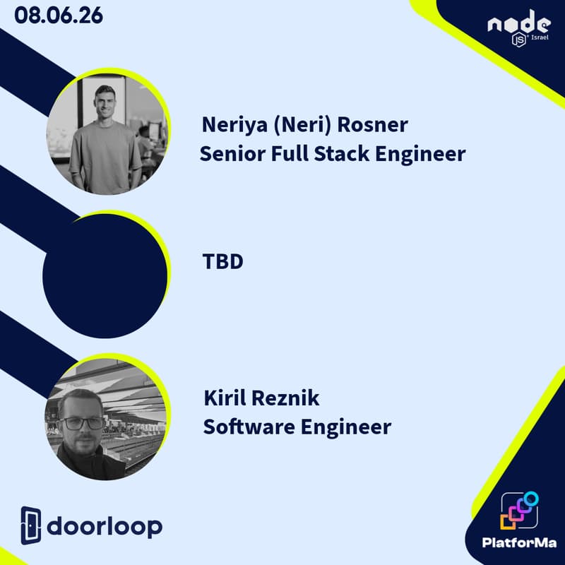 Cover Image for DoorLoop and Node.js-IL meetup