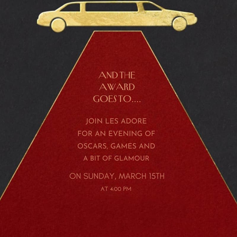 Cover Image for Oscars Pre-Show Gala by Les Adore