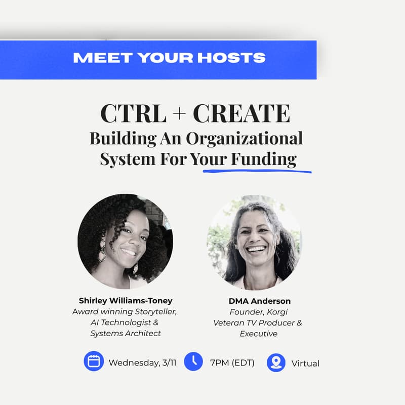 Cover Image for CTRL + CREATE: Building An Organizational System For Your Funding