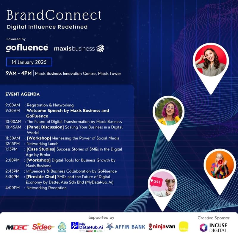 Cover Image for BrandConnect: Digital Influence Redefined, Powered by Maxis Business and GoFluence