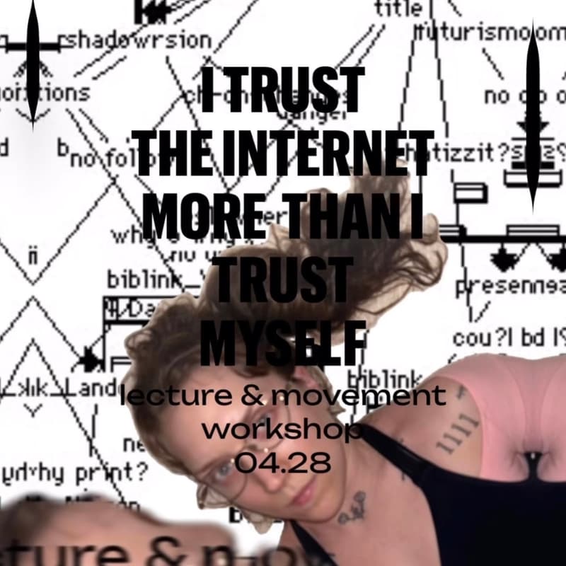 Cover Image for I Trust the Internet More Than I Trust Myself