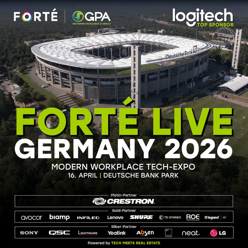 Cover Image for FORTÉ LIVE GERMANY 2026: MODERN WORKPLACE TECH-EXPO