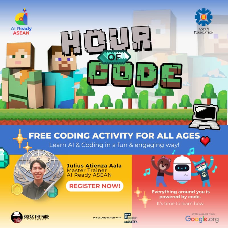 Hour of Code - Batch 4 · Zoom · Luma