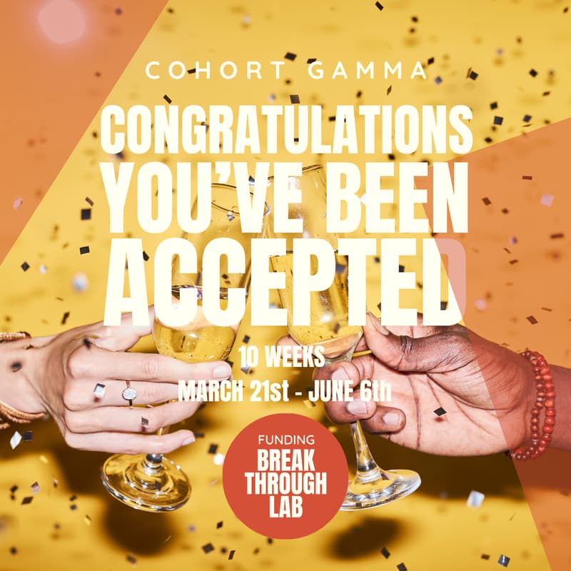 Cover Image for Funding Breakthrough Lab: Cohort Gamma