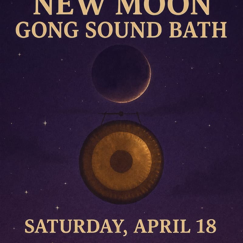 Cover Image for New Moon Gong Sound Bath