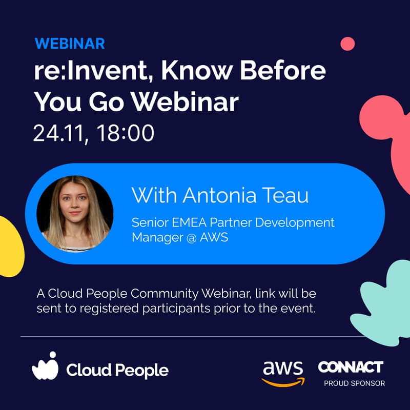 Cover Image for re:Invent - Know Before You Go - Webinar βοΈπ