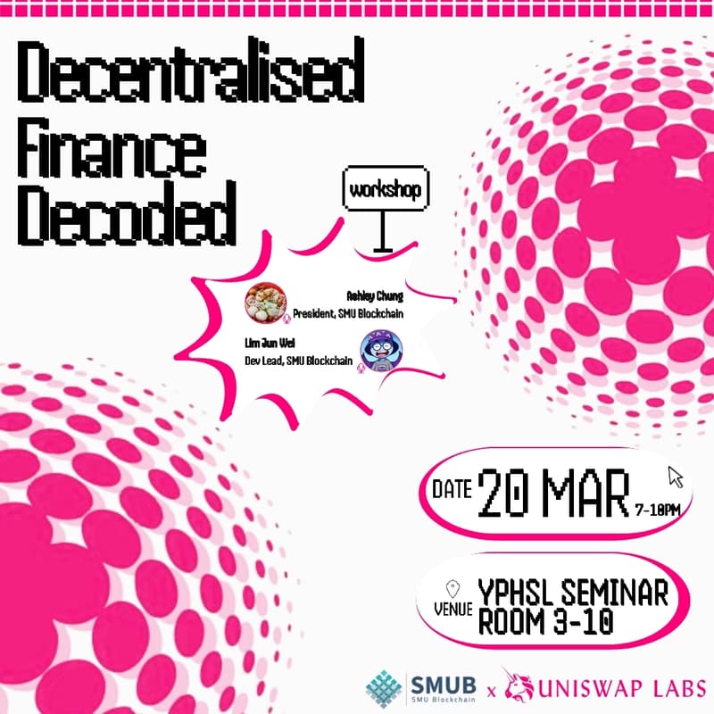 Cover Image for Decentralised Finance Decoded: Workshop