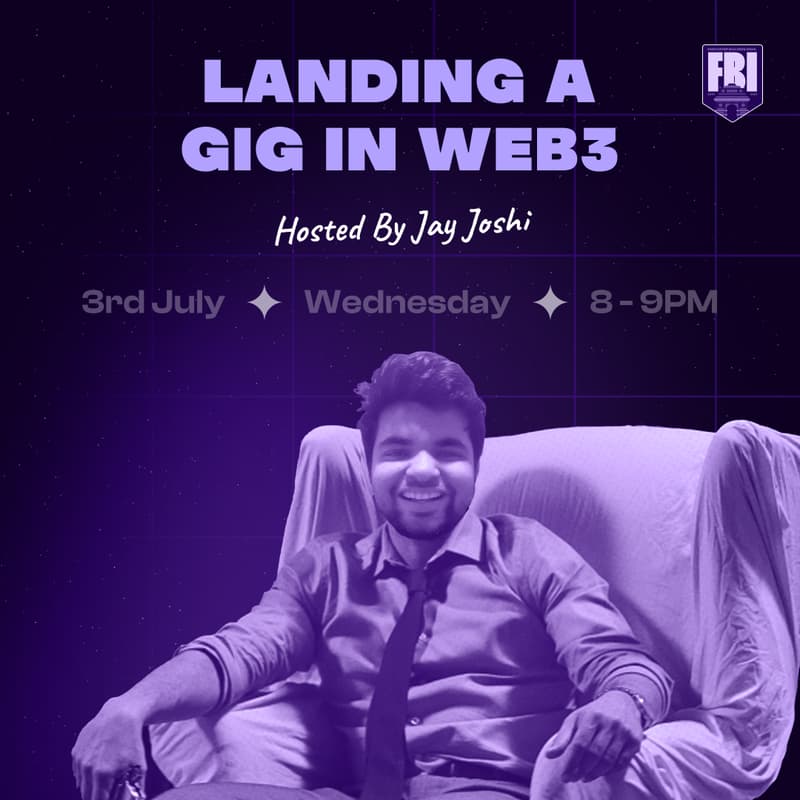 Cover Image for Landing a gig in Web3 by Jay Joshi
