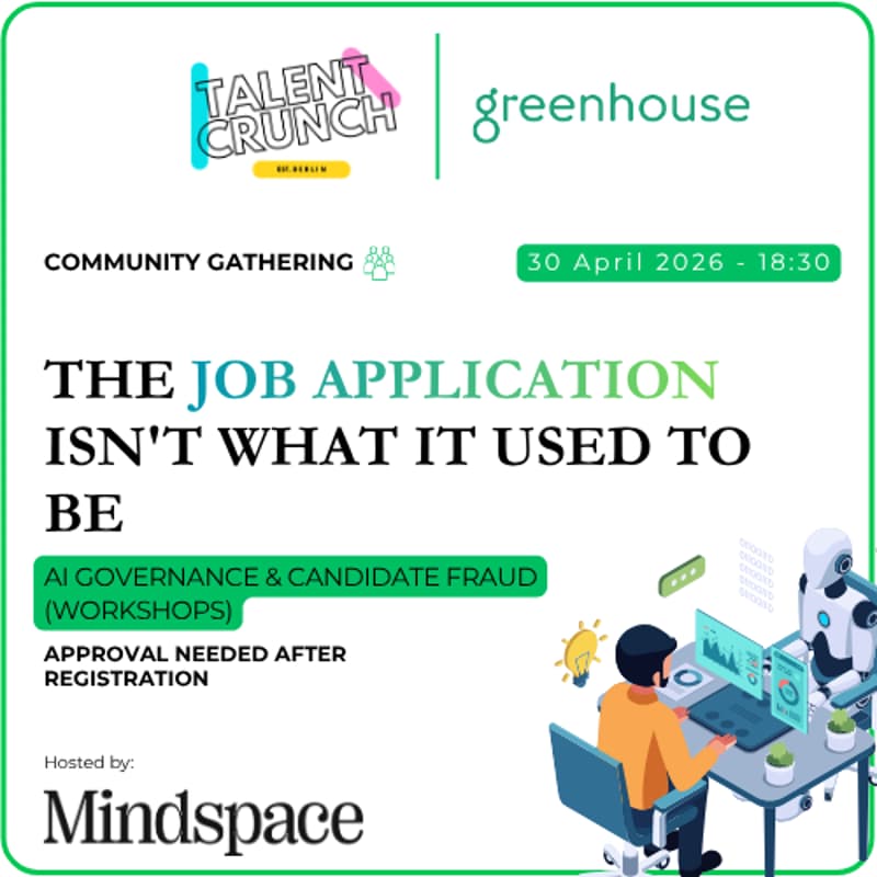 Cover Image for The job application isn't what it used to be. AI governance and candidate fraud (workshops)