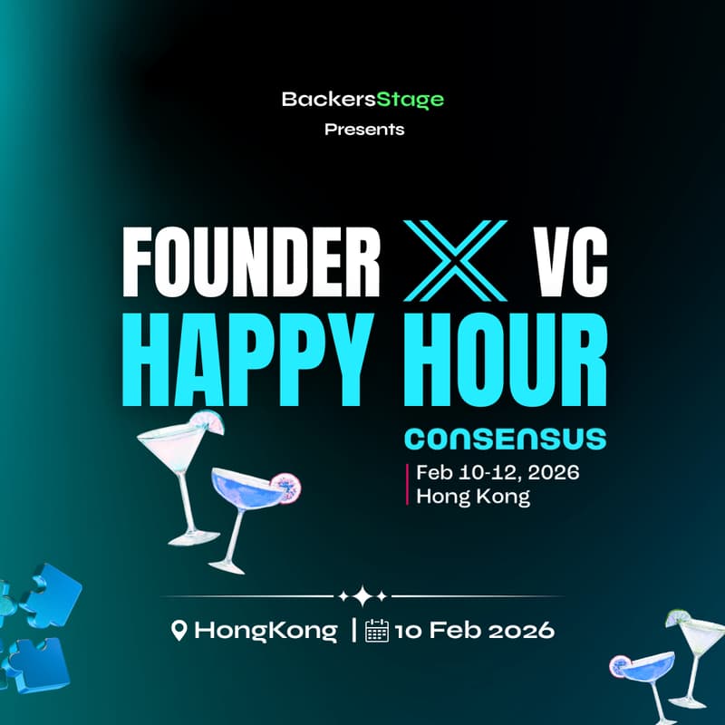 Cover Image for Founder x VC Happy Hour @ Consensus Hong Kong 2026 🇭🇰