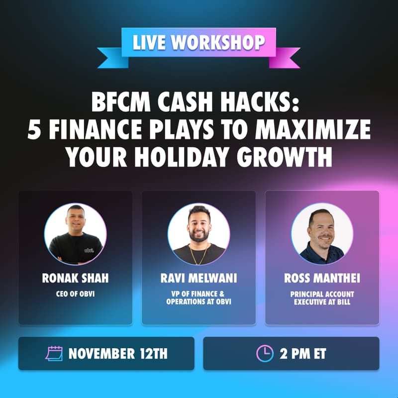Cover Image for BFCM Cash Hacks: 5 Finance Plays to Maximize Your Holiday Growth