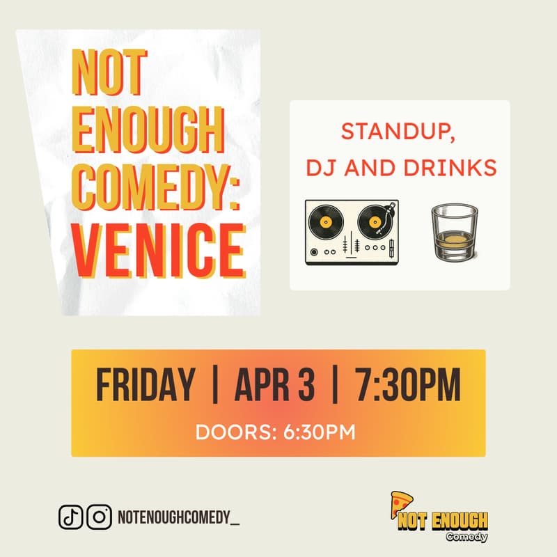 Cover Image for Not Enough Comedy: Venice 4/3