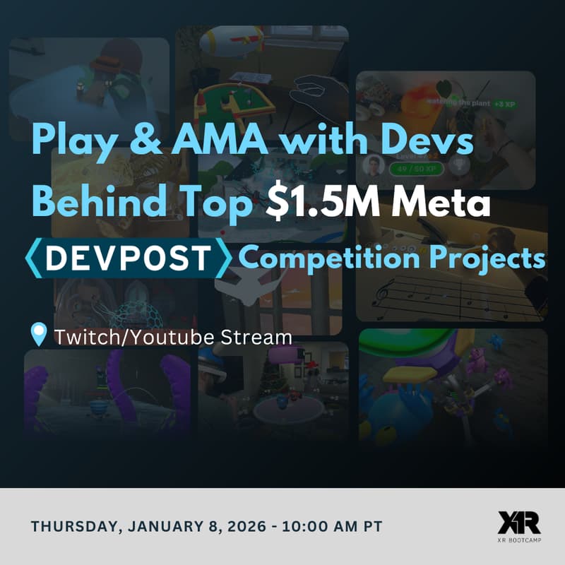 Cover Image for Play & AMA with Devs Behind Top $1.5M Meta Devpost Competition Projects