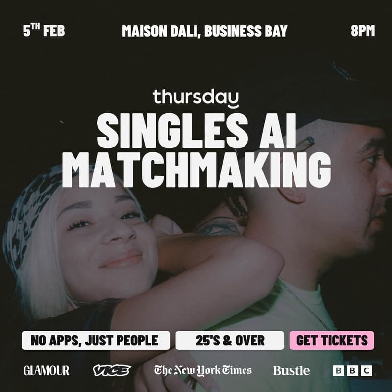 Cover Image for AI MATCHMAKING 25+  | THURSDAY  | MAISON DALI  |  BUSINESS BAY
