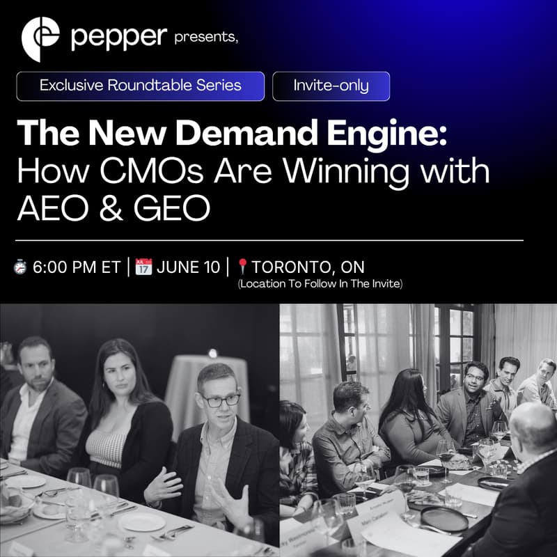 Cover Image for The New Demand Engine: How CMOs Are Winning with AEO & GEO | Invite Only Roundtable For Marketing Leaders