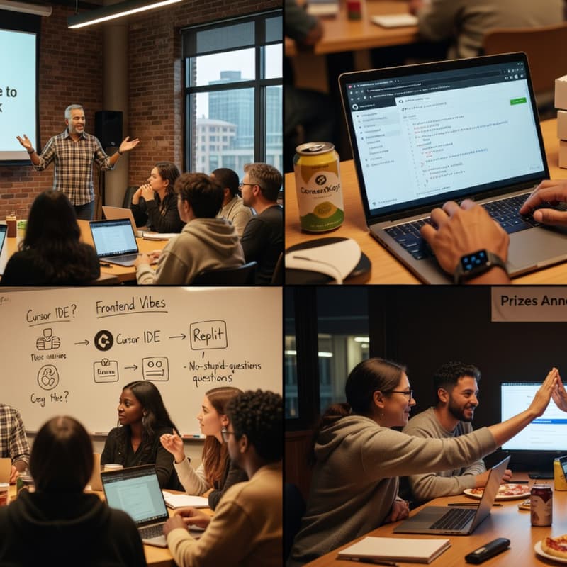 Cover Image for Vibe Coding / App building 101 -- No one leaves until they ship