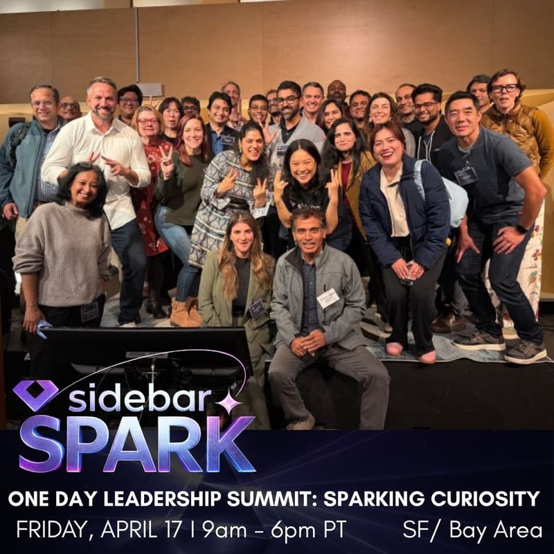 Cover Image for Sidebar Spark: One-Day Summit for Senior Leaders & Executives