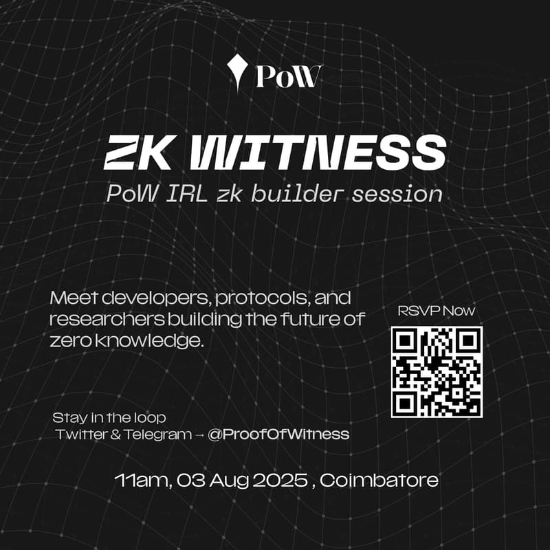 Cover Image for ZK Witness ~ Coimbatore