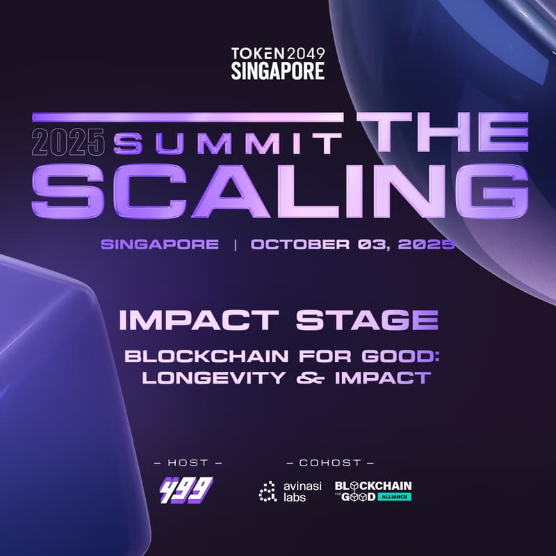 Cover Image for Scaling Impact Stage by 499 & Avinasi Labs & BGA @TOKEN2049 Singapore